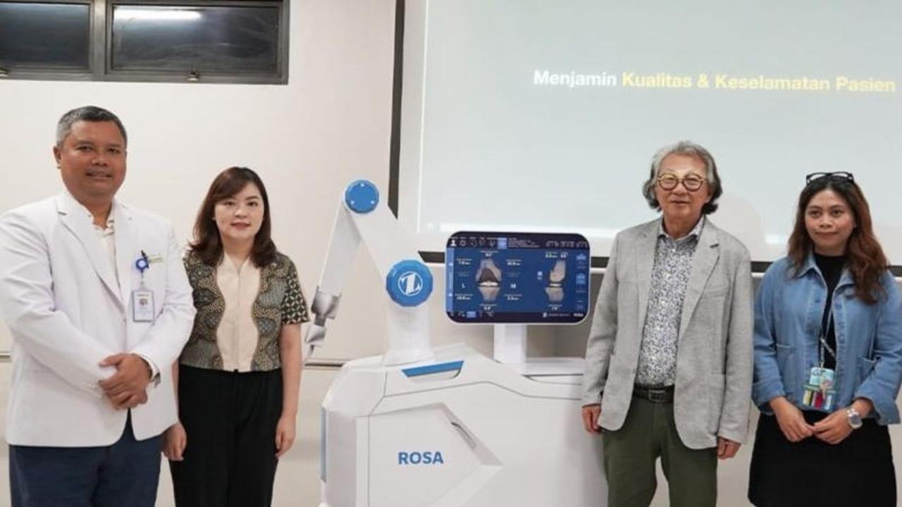 Siloam Hospitals Kebon Jeruk Resmi Gunakan Teknologi Bedah Robotik ROSA, Revolusi Operasi Lutut