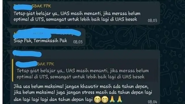6 Chat Dosen Panjang Lebar ke Mahasiswa Ini Bikin Ngakak