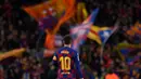 Rumor kepindahan Lionel Messi usai berpisah dengan Barcelona tertuju pada klub papan atas Liga Prancis, Paris Saint-Germain. Jika hal ini benar maka manajer PSG, Mauricio Pochettino akan memiliki stok lini depan yang melimpah. (Foto: AFP/Josep Lago)