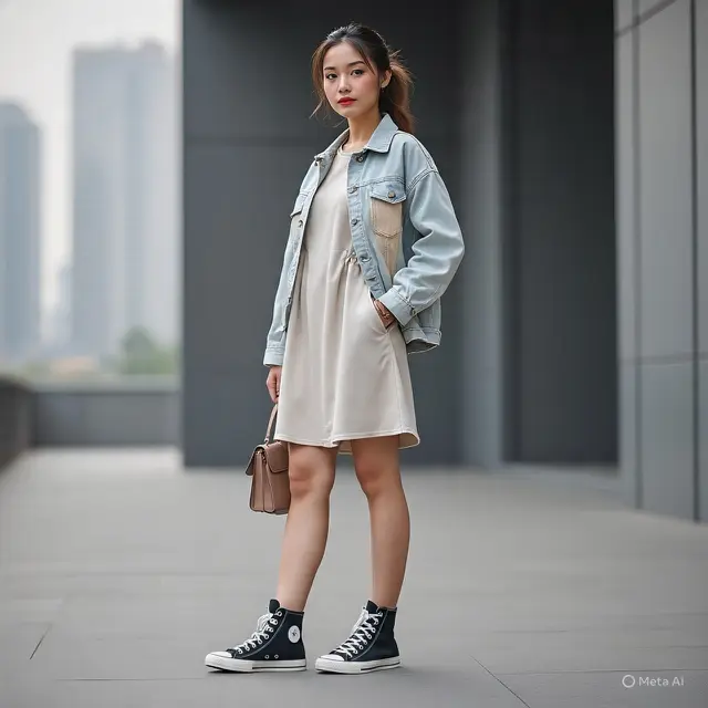 10 Jenis Sneakers yang Cocok Dipadukan dengan Dress, Rahasia Tampil Stylish