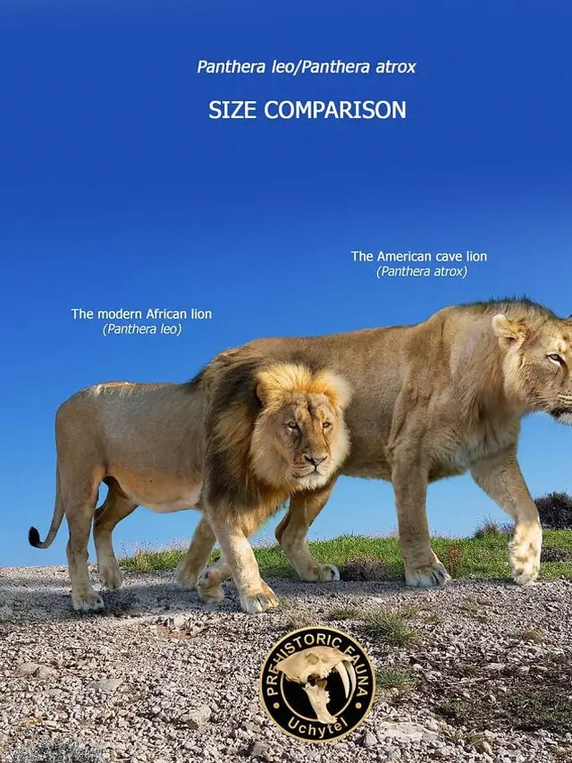 Seniman Ini Buat Ilustrasi Ukuran Hewan Zaman Purba vs Kini, 7 Fotonya Bikin Takjub
