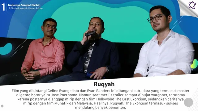 [Bintang] Trailernya Sempat Dicibir, 5 Film Indonesia Ini Justru Sukses