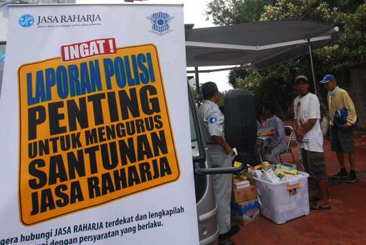 Jasa Raharja gelar pengobatan gratis di Bundaran HI