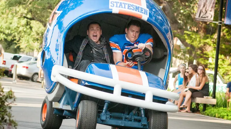 22 Jump Street, Kocaknya Aksi Polisi Mata-mata Kampus