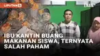 Media sosial sempat digegerkan aksi membuang makanan oleh ibu kantin di sebuah MTS di Brebes, Jawa Tengah. Narasi yang sempat beredar menyebut ibu kantin kesal karena makanan milik siswa diperdagangkan di sekolah. Usai viralnya video tersebut, pihak ...