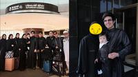 Potret Ameena Umroh Perdana bareng Atta dan Aurel (Sumber: Instagram/attahalilintar)