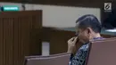 Mantan anggota Komisi XI DPR RI, Amin Santono saat menjalani sidang dakwaan di Pengadilan Tipikor, Jakarta, Kamis (20/9). Amin didakwa dalam kasus dugaan suap usulan dana perimbangan keuangan daerah RAPBN Perubahan 2018. (Liputan6.com/Helmi Fithriansyah)