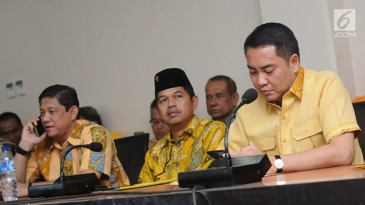 Bersama 31 Pimpinan DPD Partai Golkar, Dedi Mulyadi Serahkan Permohonan Munaslub