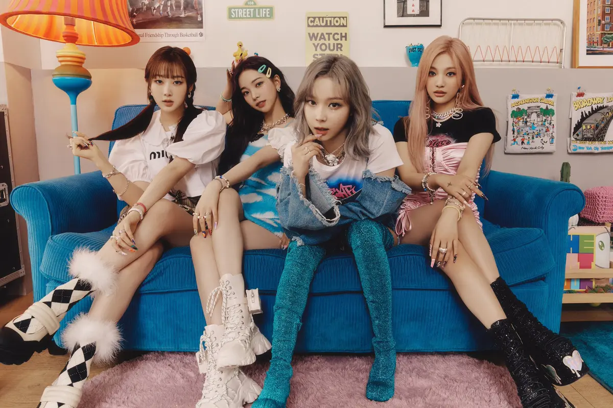 Aespa. (SM Entertainment via Soompi)