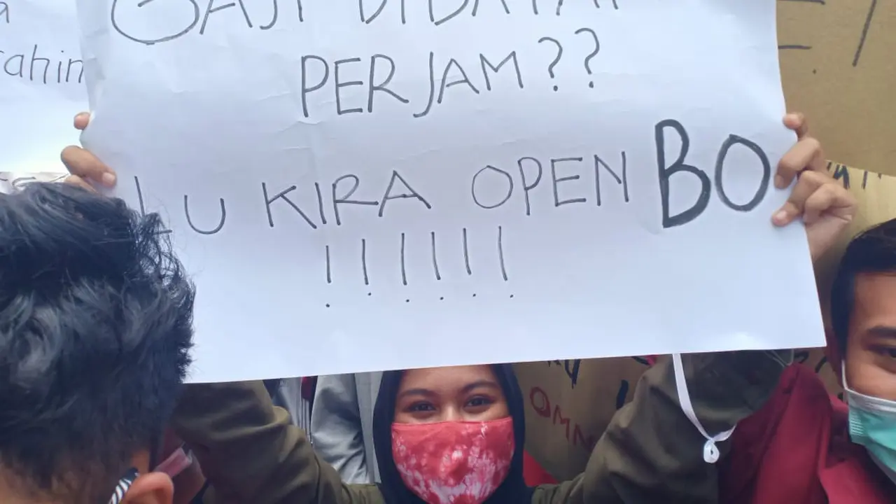 Demo Mahasiswa di Tuban