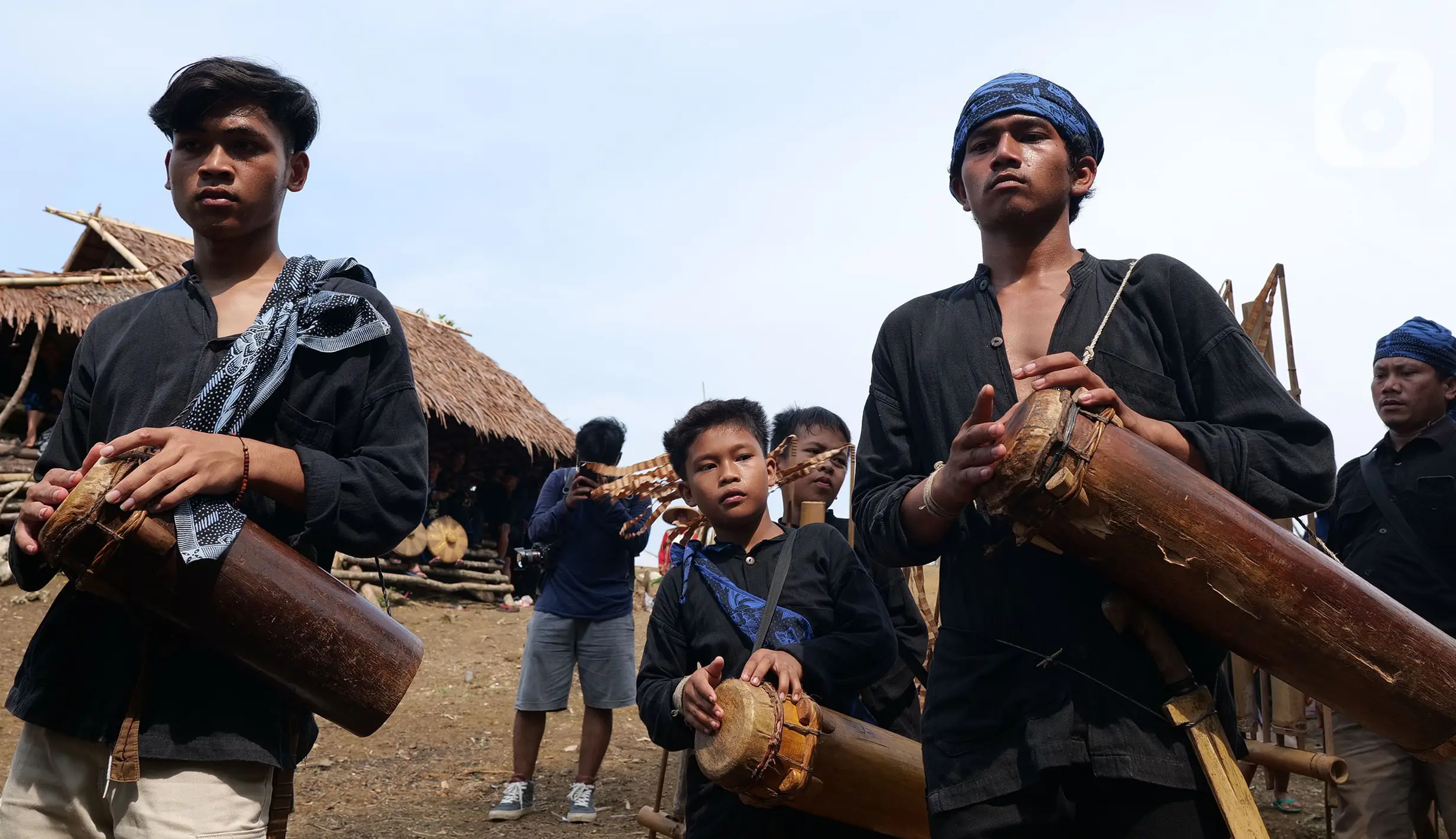Foto Rangkaian Tradisi Adat Ngaseuk Suku Baduy Luar Foto Liputan Com