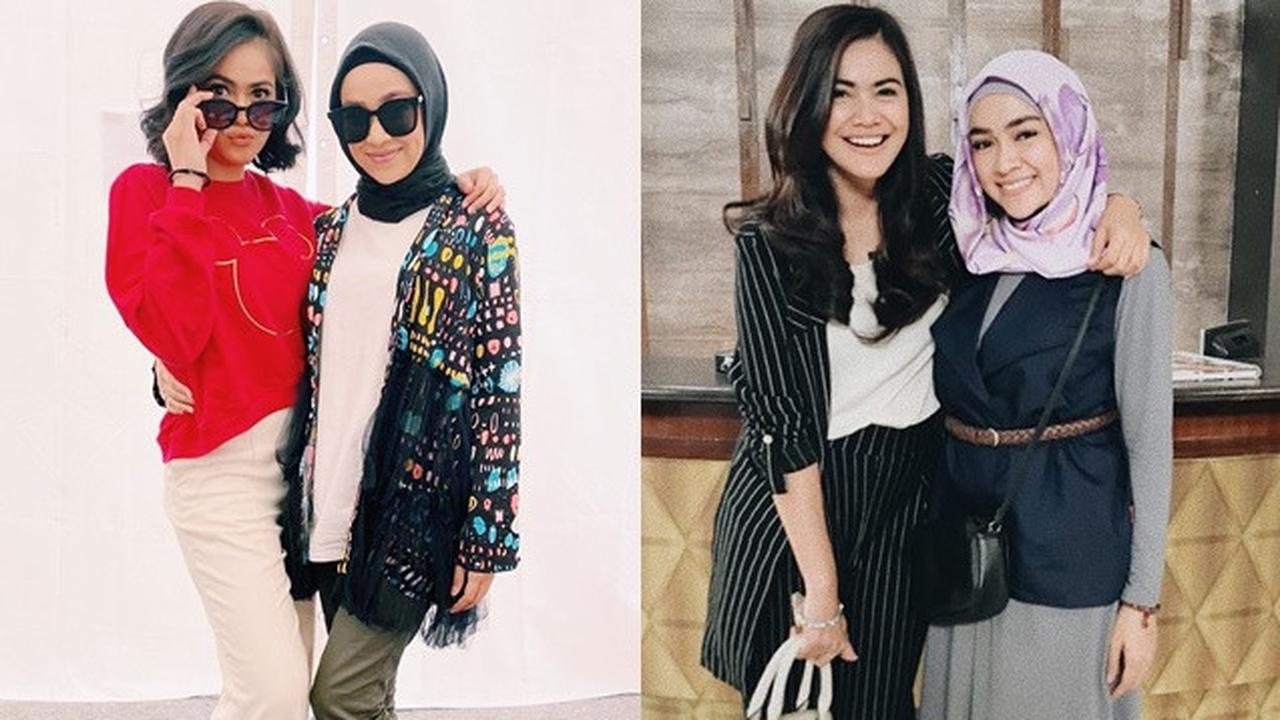 6 Potret Akrab Aryani Fitriana dan Indah Indriana di Balik Sinetron ...