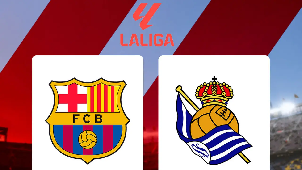 Liga Spanyol - Barcelona Vs Real Sociedad