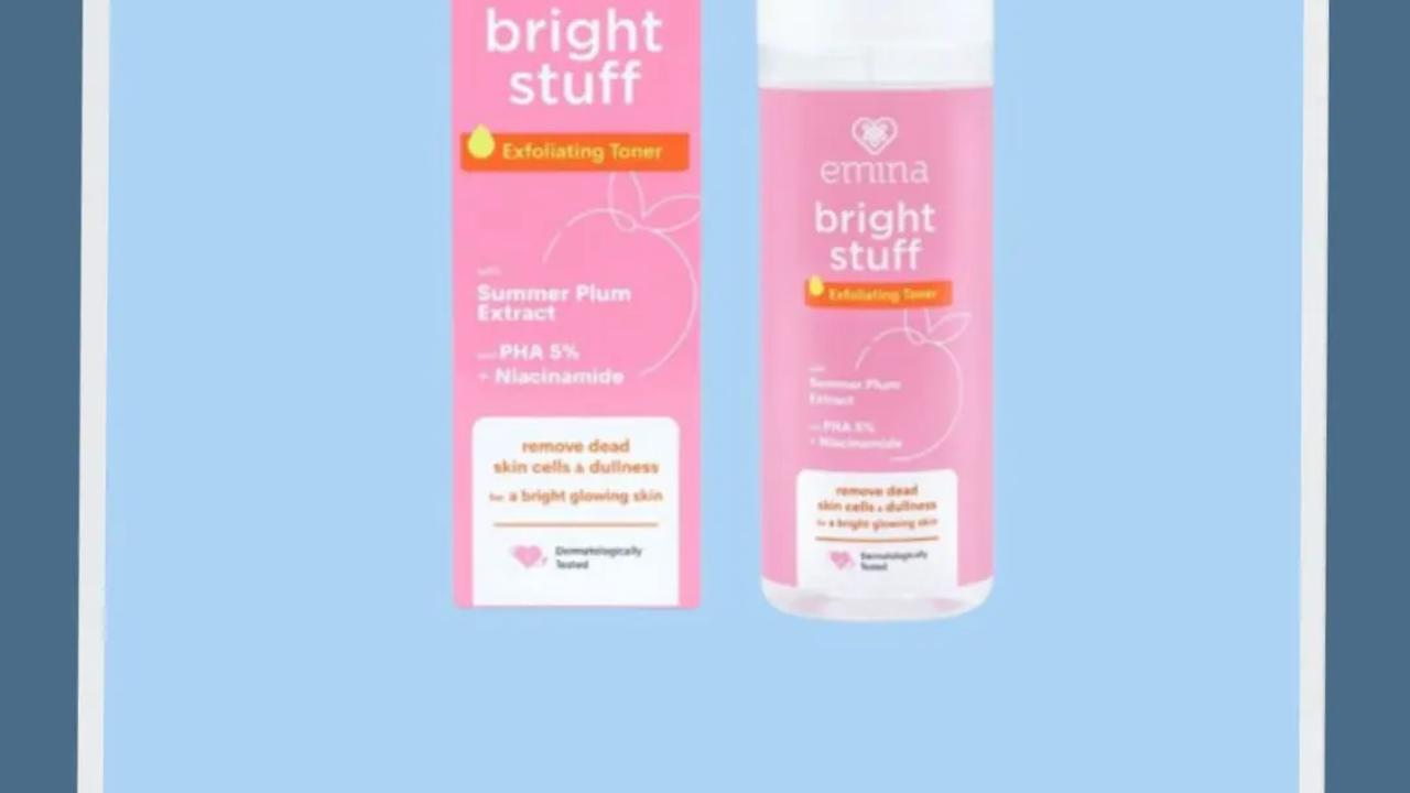 2. Emina Bright Stuff Exfoliating Toner (100 ml) - Rp39.500