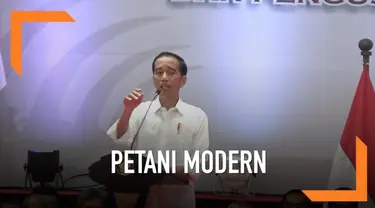 Dalam kunjungan kerjanya ke Sragen, Presiden Jokowi meminta petani melek teknologi untuk menghadapi dunia modern.