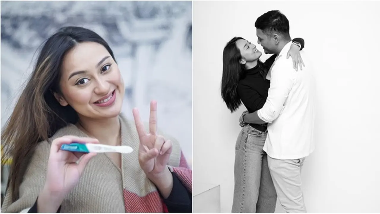 Memes Prameswari Umumkan Hamil Anak Kembar, Ini 6 Potretnya Bareng Suami