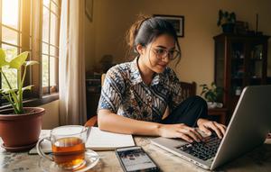 Pilihan yang Paling Masuk Akal untuk Pekerja dengan Gaji Pas Pasan/ Ilustrasi AI