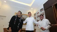 Petarung Mix Martial Art (MMA) asal Sumatera Utara (Sumut), Jeka Saragih, kembali menjumpai Wakil Gubernur (Wagub) Sumut di kediamannya, Jalan Teuku Daud, Kota Medan, Senin (31/10/2022)