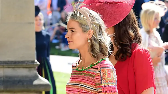 Penampilan Cantik Dua Mantan Pangeran Harry di Royal Wedding