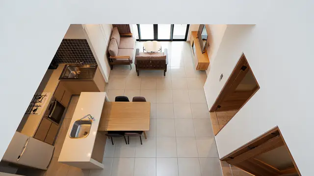 Model Rumah Kecil Sederhana yang Cantik di Kampung/Ilustrasi gambar AI