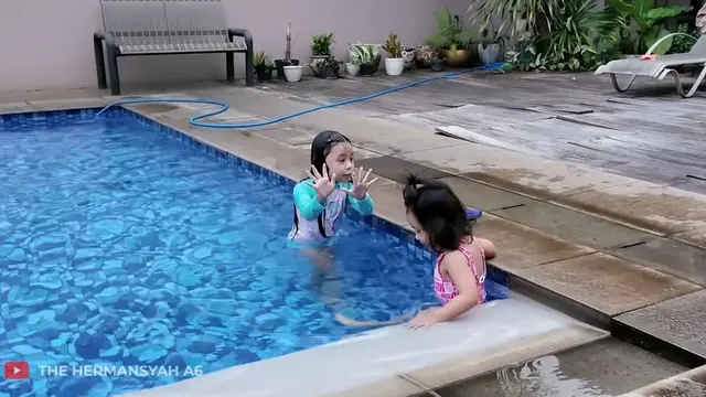 Potret Kolam Renang di Rumah Anang dan Ashanty di Cinere