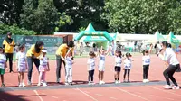 600 Anak Ikut Lomba Lari di Jakarta Running Festival 2025, Orangtua hingga Kakek Nenek Ikut Bergembira