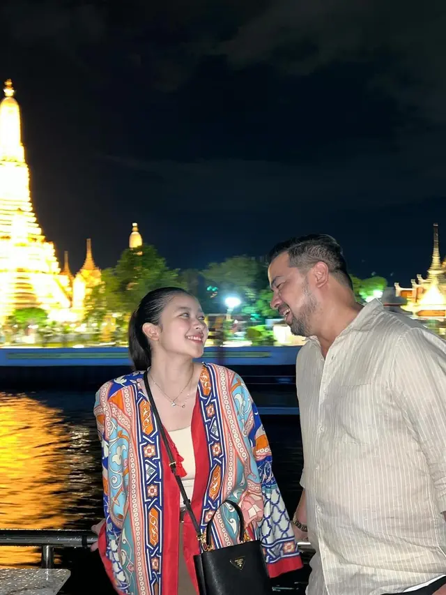6 Potret Sultan Djorghi dan Aquene Aziz Trip ke Bangkok, Ayah dan Anak Kompak
