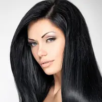 Ilustrasi rambut hitam. (via: istimewa)