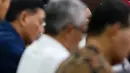 Menko PMK Puan Maharani menggelar rapat persiapan Asian Games 2018 dengan kementerian dan pejabat terkait di Jakarta, Rabu (6/6). Menko Puan juga mengatakan bahwa diperlukan sinergi antara Asian Games dan Asian Para Games. (Liputan6.com/Angga Yuniar)