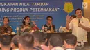 Kepala BPOM Surabaya I made Bagus saat diskusi Indo livestock Expo & Forum 2019 dengan tema "Peningkatan Nilai Tambah dan Daya Saing Produk Peternakan" di Surabaya, Jawa Timur, Kamis (4/7/2019). Pameran yang digelar PT. Napindo dan Kementerian Pertanian diikuti 250 peserta. (Liputan6.com/HO/Iwan)