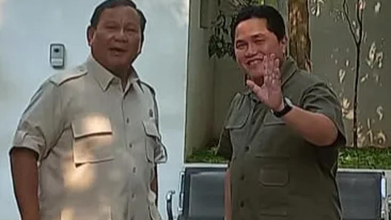Erick Thohir Siap Dukung Prabowo