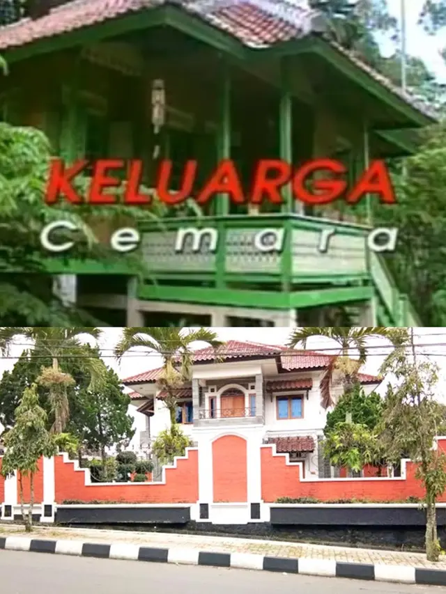 [Fimela] Masih Ingat Rumah Ikonik di Sinetron Lawas? Ini 5 Foto Dulu dan Kininya, Ada yang Berubah Total