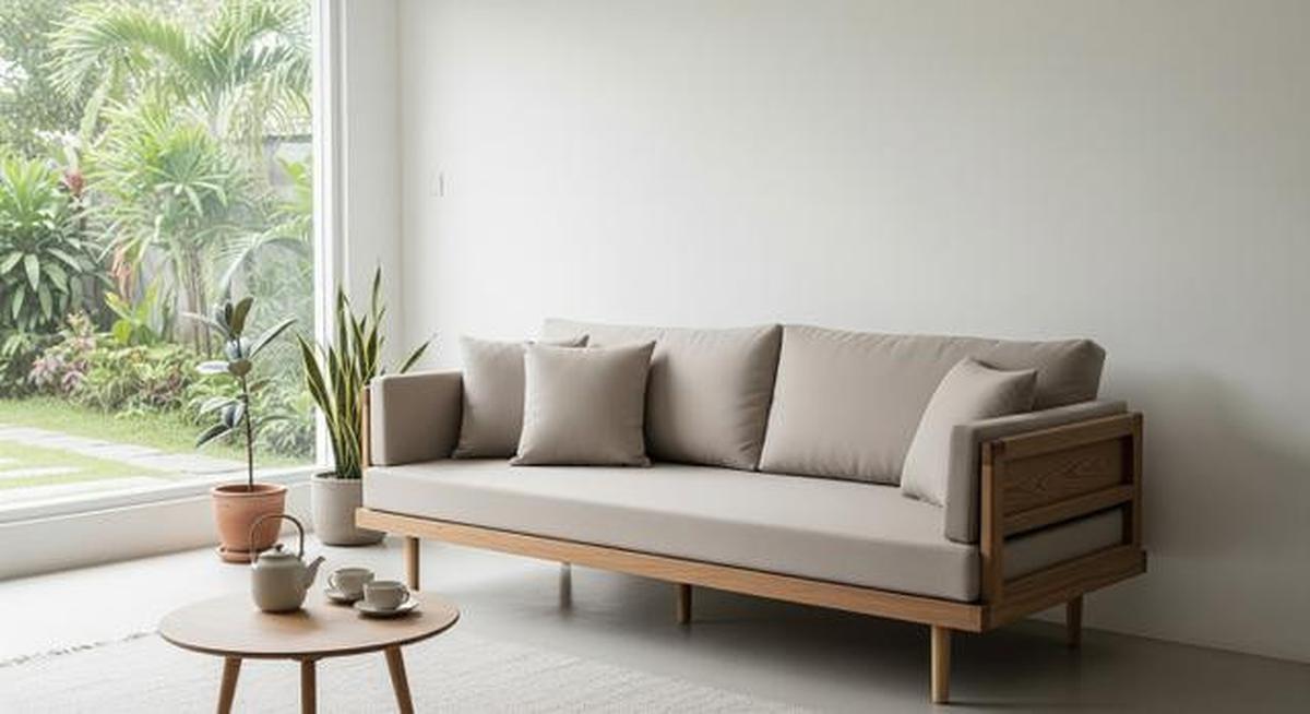 8 Model Sofa yang Cocok untuk Ruang Tamu Rumah Minimalis, Desain Japandi Jadi Tren di 2026