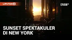 Dua kali setahun, warga New York dan pengunjung kota disuguhi fenomena yang dikenal sebagai Manhattanhenge, saat matahari terbenam sejajar dengan grid jalan Manhattan dan tenggelam di bawah cakrawala yang dibingkai oleh deretan gedung pencakar langit...