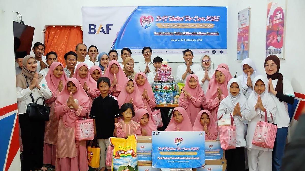 Rayakan HUT ke-28, BAF Bagikan Paket Bahan Pangan Bernutrisi ke Panti Asuhan di 18 Kota