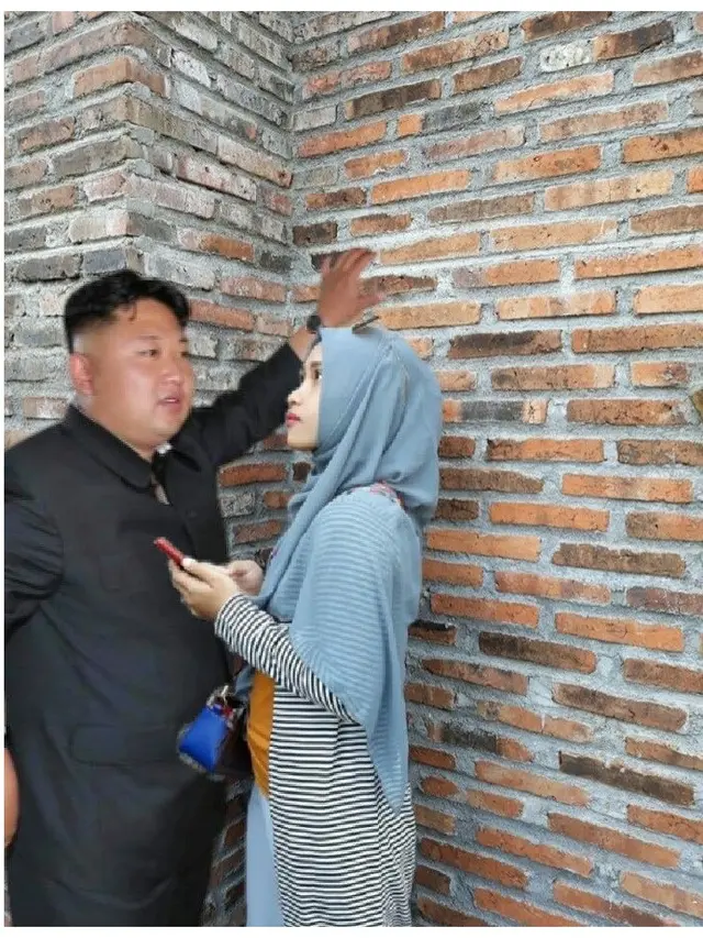 Editan Foto Saat Bertatapan Dengan Oppa Korea Ini Bikin Tepuk Jidat