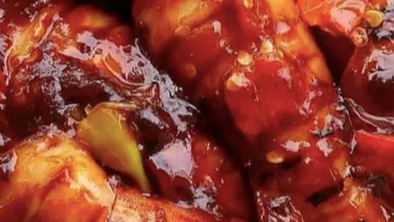 2. Cumi Saus Asam Bombay Pedas