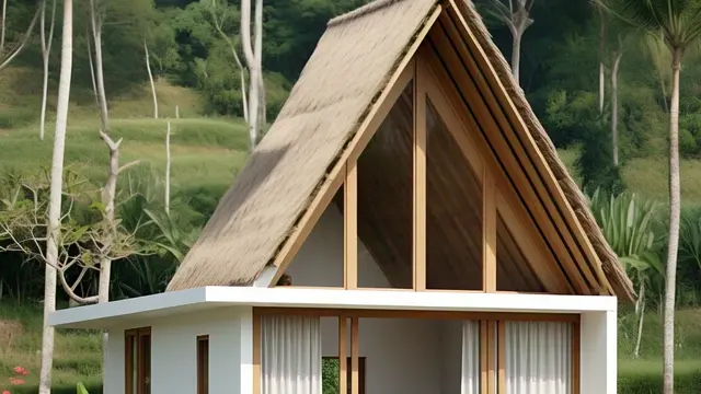 Desain Rumah Minimalis Modern Tropis