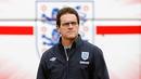Manajer Timnas Inggris, Fabio Capello tiba di pemusatan latihan jelang partai kualifikasi PD 2010 kontra Kroasia pada 9 September 2009 di Stadion Wembley. AFP PHOTO/Glyn Kirk