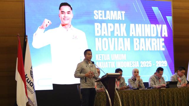 Anindya Bakrie terpilih pimpin Akuatik Indonesia 3 Periode