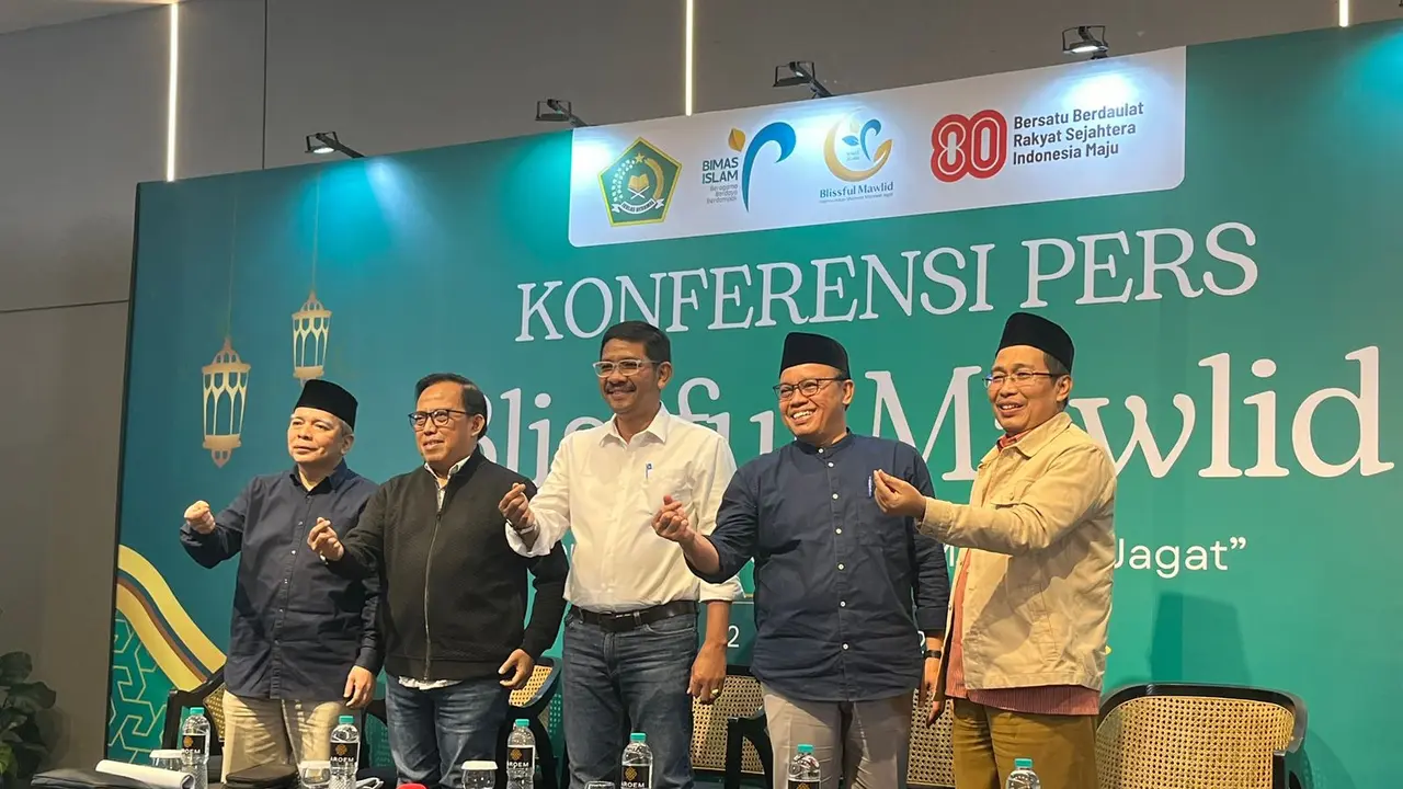 Kementerian Agama (Kemenag) menggelar rangkaian kegiatan Blissful Mawlid 2025 pada 23 Agustus–2 Oktober 2025 (Istimewa)