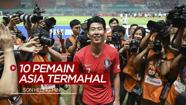Berita Video Deretan 10 pemain Asia termahal, salah satunya Son Heung-min