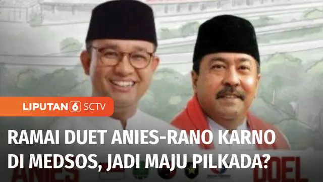 Menjelang masa pendaftaran calon peserta pilkada serentak 27 - 29 Agustus 2024 mendatang, ramai berembus wacana deklarasi pasangan Anies Baswedan dan Rano Karno alias Si Doel di media sosial X. Entah benar atau tidak, namun PDI Perjuangan dan PKB ang...