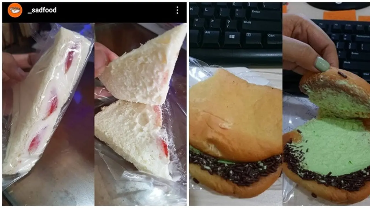 6 Potret Roti Isian Krim Ini Nyeleneh,