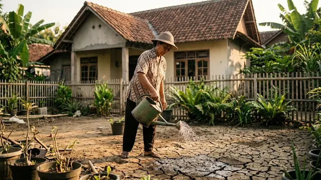 Siram dengan Teknik Dalam, Bukan Sering