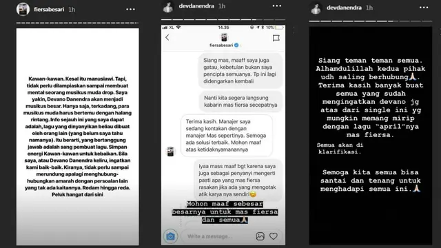 Fiersa Besari vs Devano Danendra