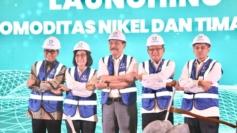 Menteri Koordinator Bidang Kemaritiman dan Investasi (Menko Marves), Luhut B. Pandjaitan hadir dalam acara Launching dan Sosialisasi Implementasi Komoditas Nikel dan Timah Melalui Sistem Informasi Mineral Dan Batubara (Simbara) di Jakarta.