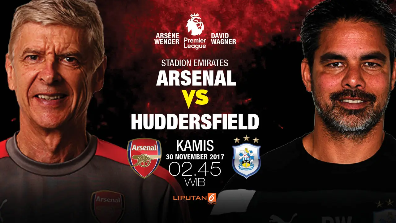 Prediksi Arsenal vs Huddersfield Town
