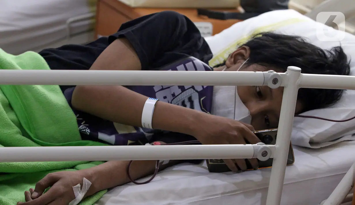 Pasien thalasemia mayor memerlukan transfusi darah secara rutin seumur hidup sebanyak dua hingga empat kali seminggu. (merdeka.com/Arie Basuki)