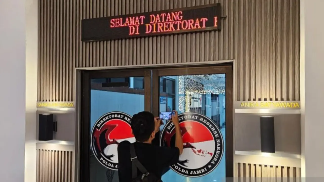 Kantor Direktorat Reserse Narkoba Polda Jambi